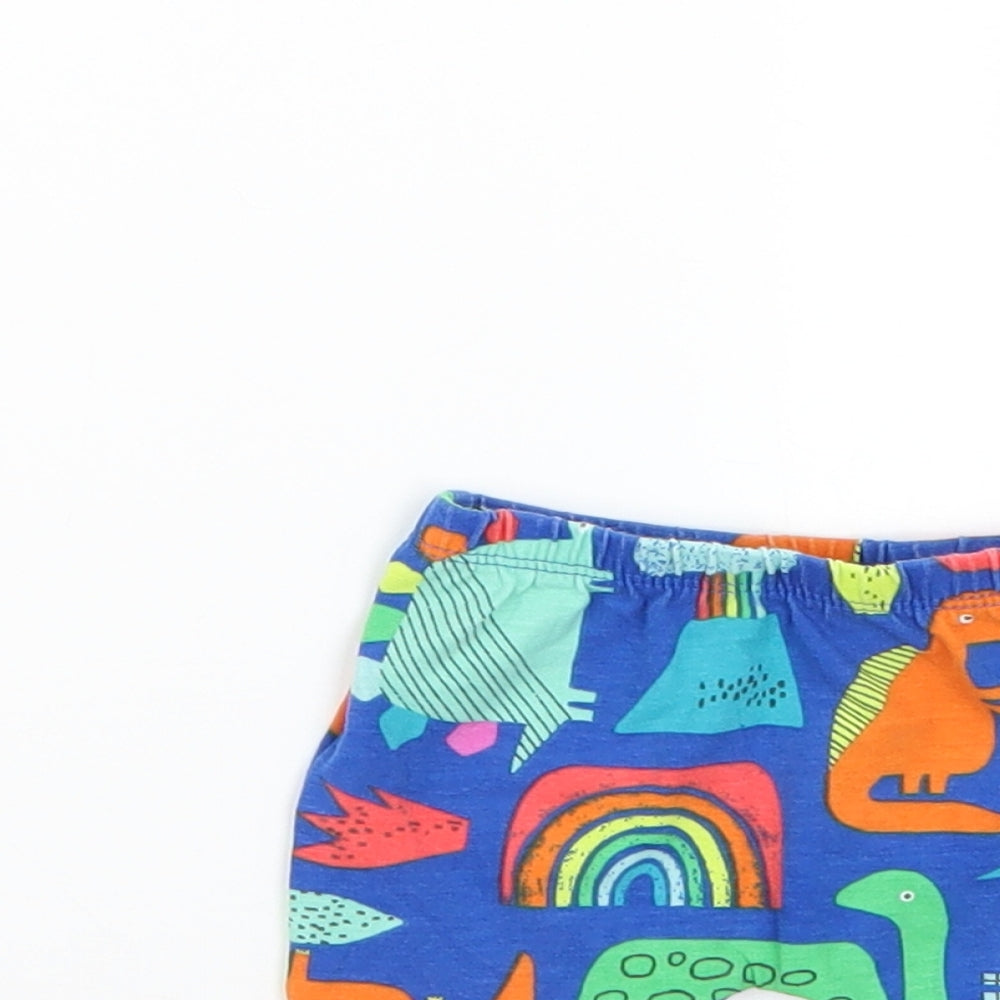 NEXT Baby Multicoloured Geometric  Cropped Leggings Size Newborn