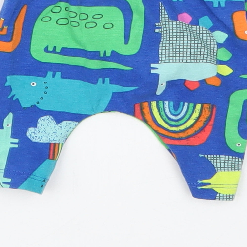 NEXT Baby Multicoloured Geometric  Cropped Leggings Size Newborn