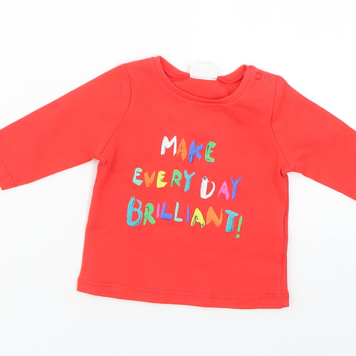 NEXT Baby Red   Basic T-Shirt Size Newborn