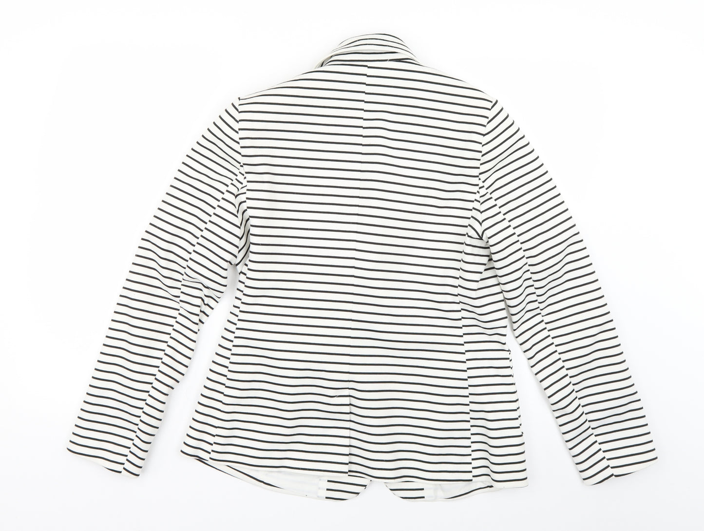 Peacocks Womens Multicoloured Striped  Jacket Blazer Size 12