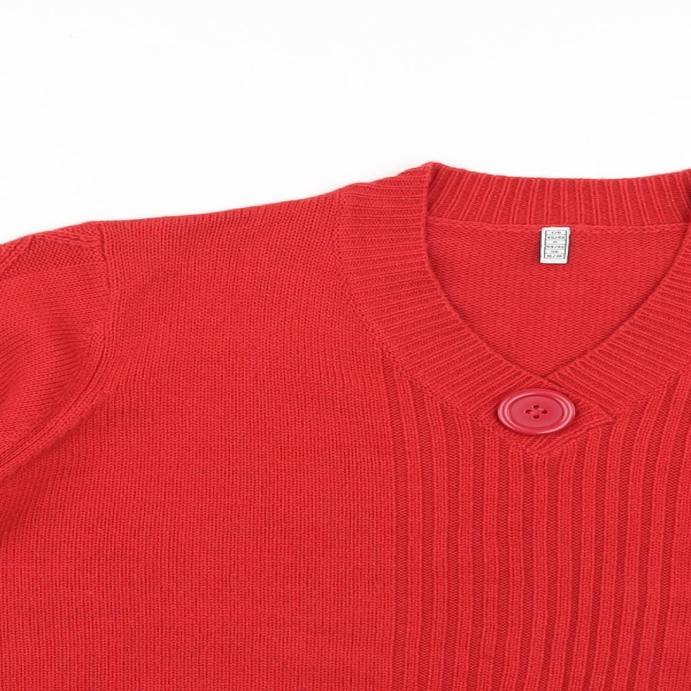 Preworn Womens Red   Pullover Jumper Size 16