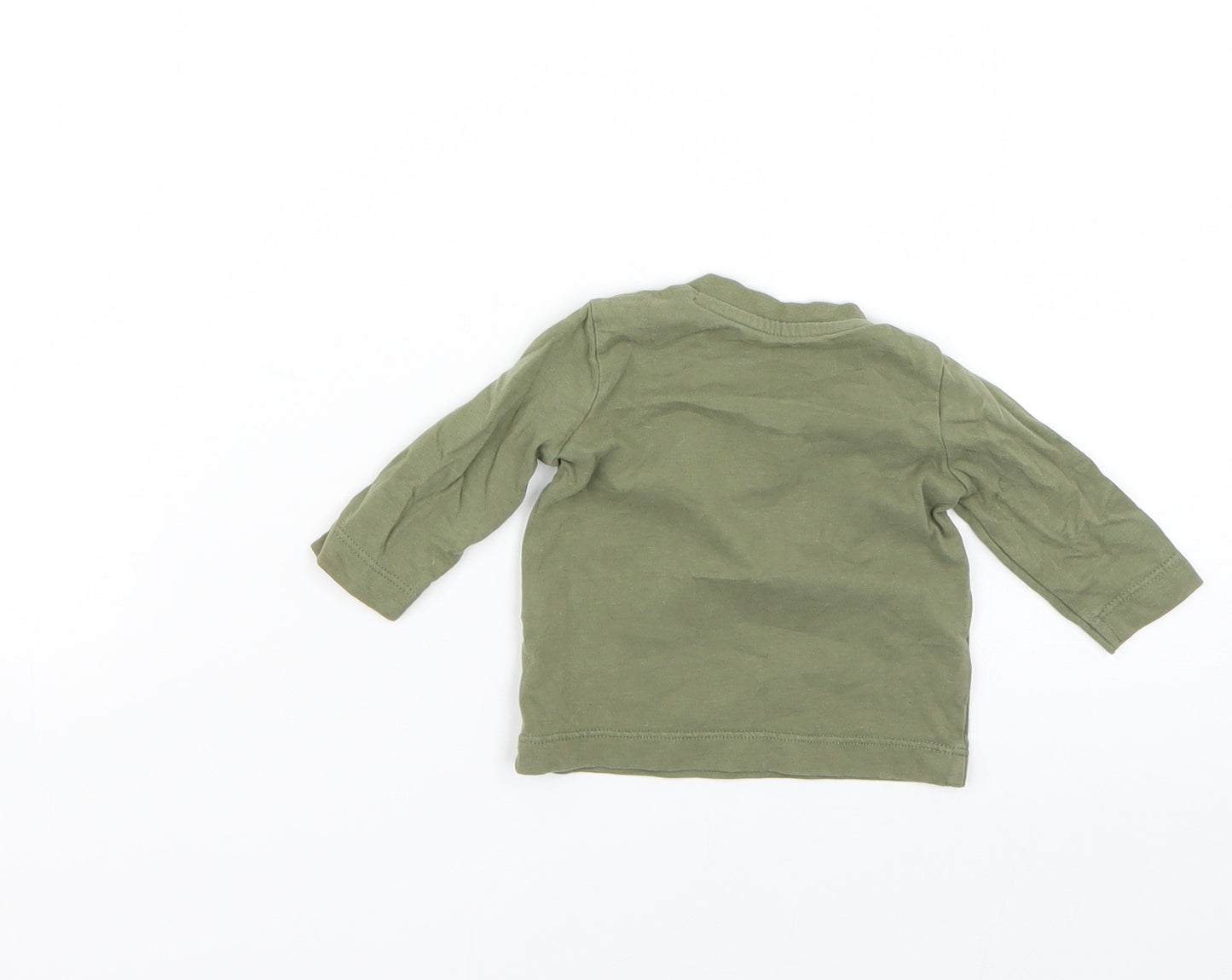 Nutmeg Baby Green   Basic T-Shirt Size 0-3 Months