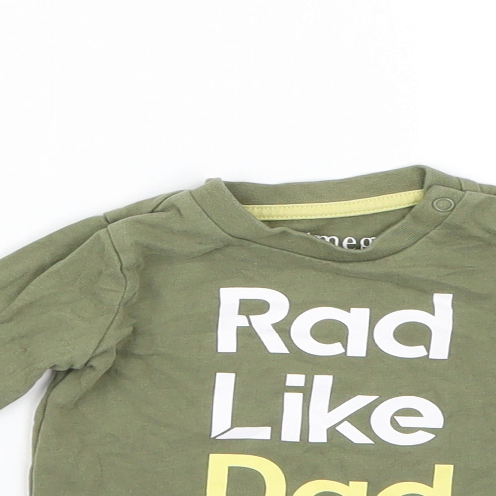 Nutmeg Baby Green   Basic T-Shirt Size 0-3 Months