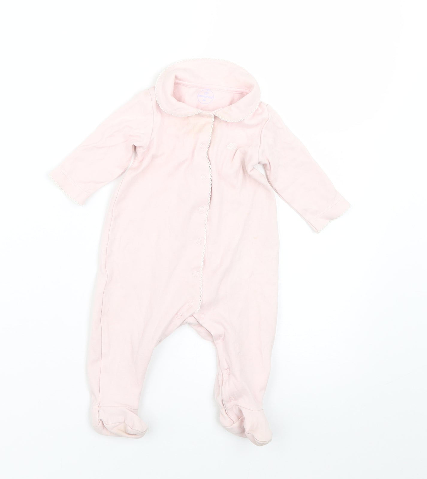 laranjinha Baby Pink   Babygrow One-Piece Size 3-6 Months