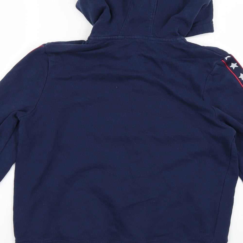 Preworn Boys Blue   Pullover Hoodie Size 13-14 Years