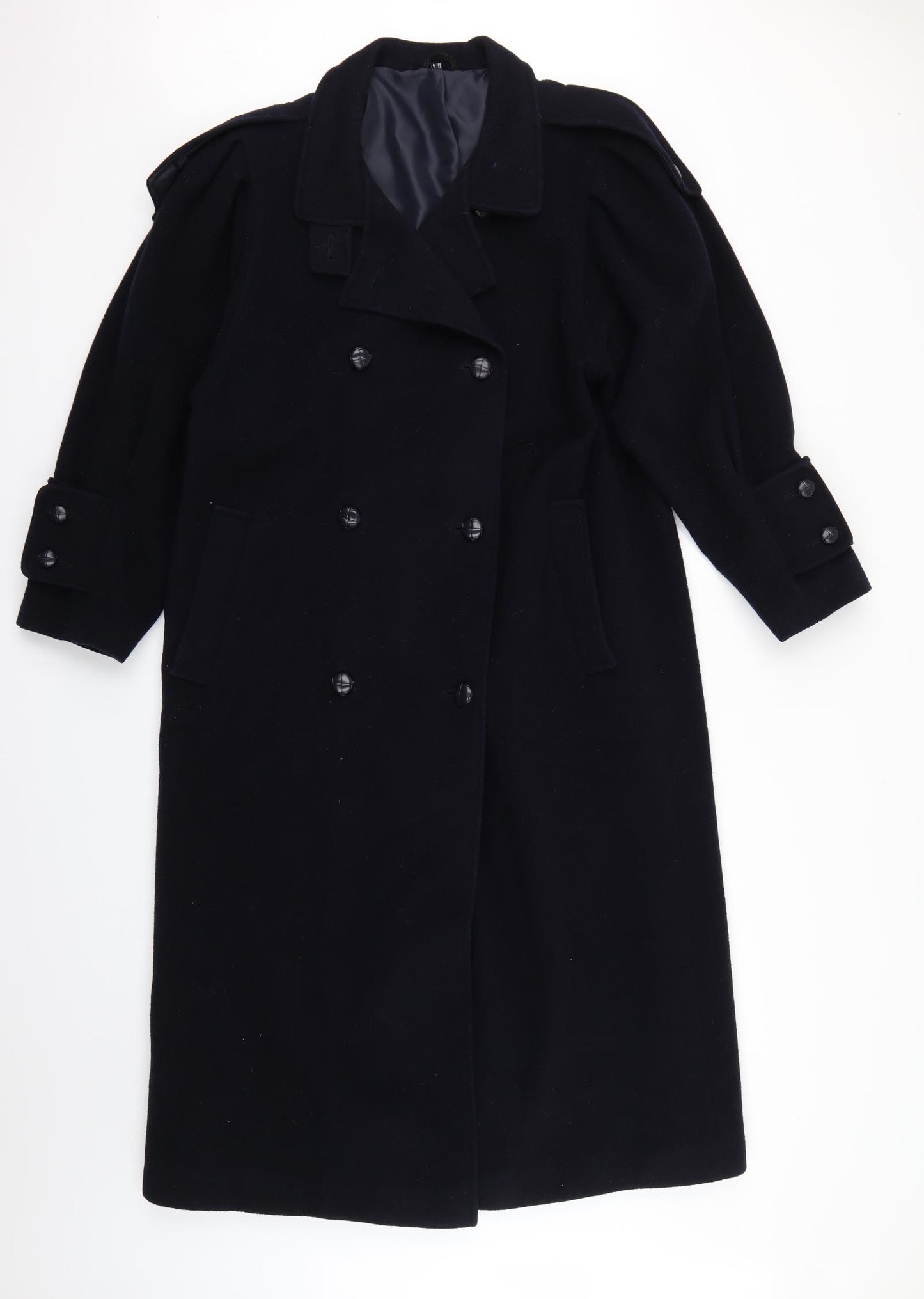 Preworn Womens Blue   Pea Coat Coat Size 12