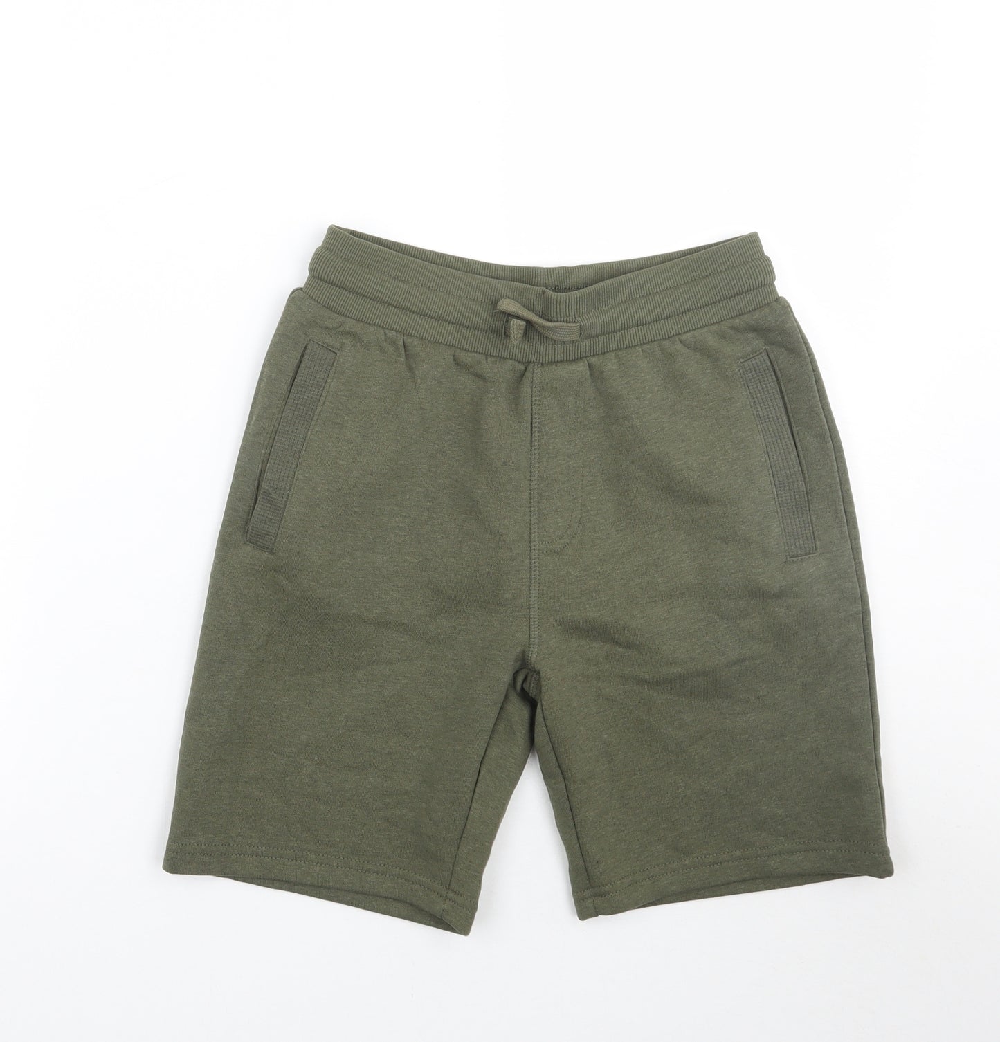 Very Boys Green   Sweat Shorts Size 10 Years