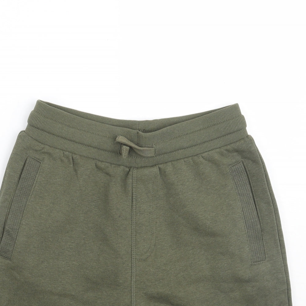 Very Boys Green   Sweat Shorts Size 10 Years