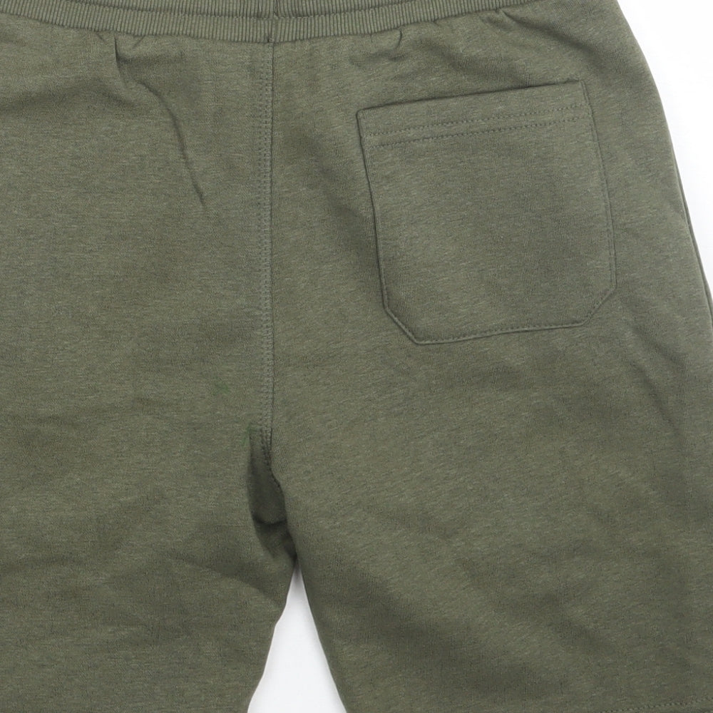 Very Boys Green   Sweat Shorts Size 10 Years