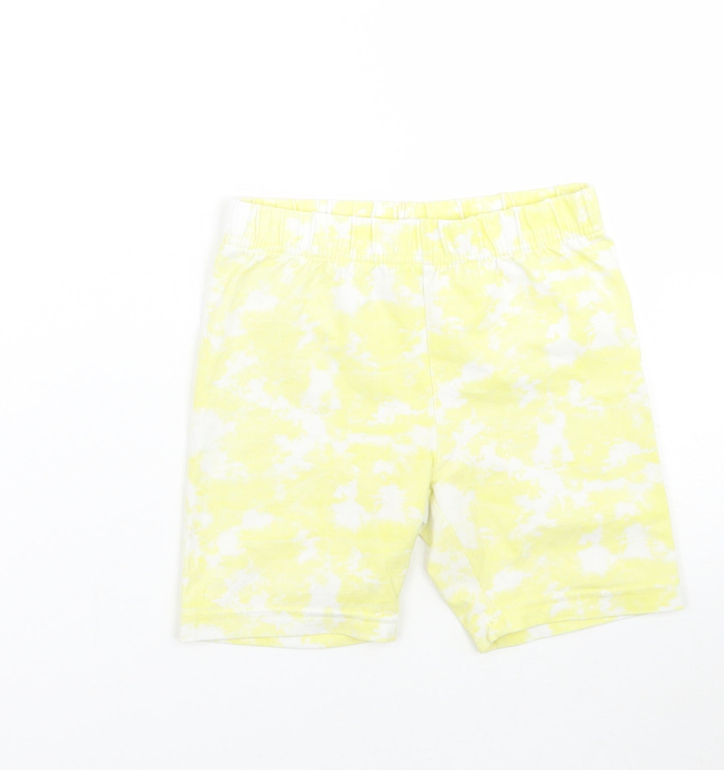 TU Girls Yellow   Sweat Shorts Size 6 Years