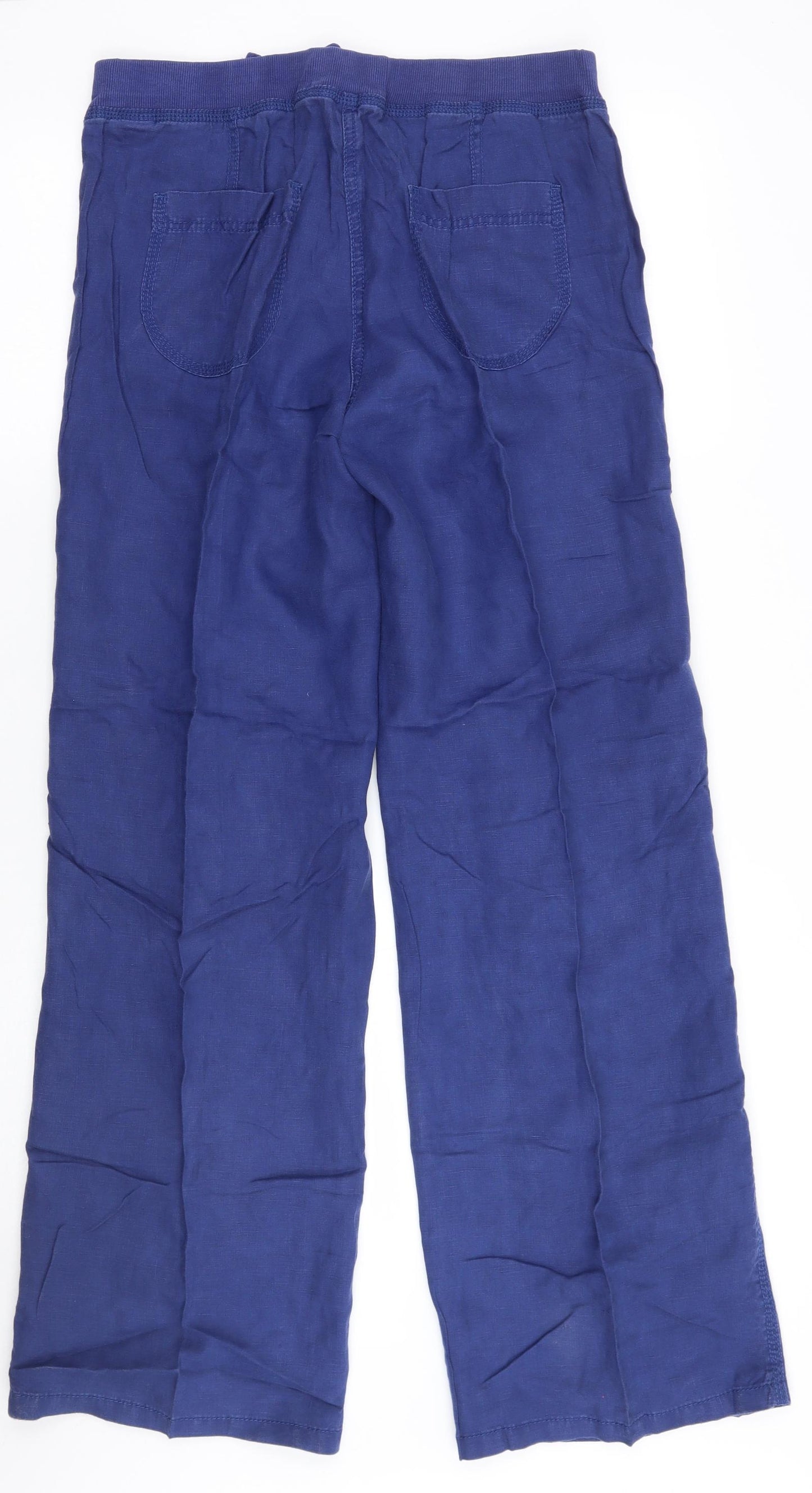 Marks and Spencer Womens Blue   Trousers  Size 10 L30 in