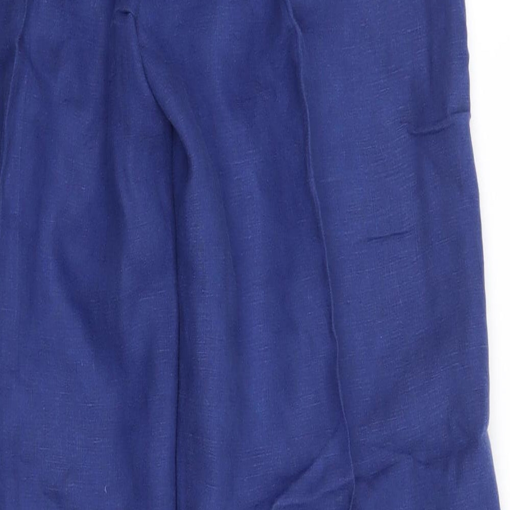 Marks and Spencer Womens Blue   Trousers  Size 10 L30 in