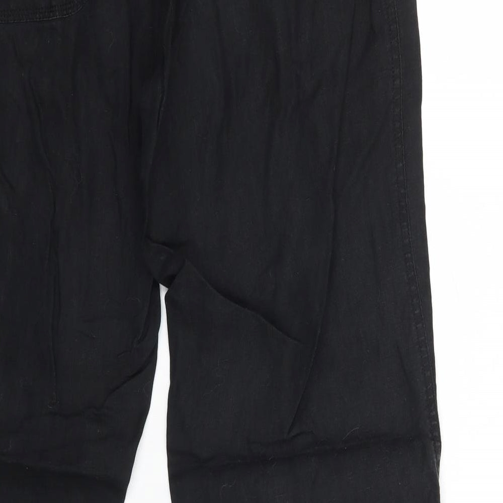 Marks and Spencer Womens Black   Trousers  Size 12 L29 in