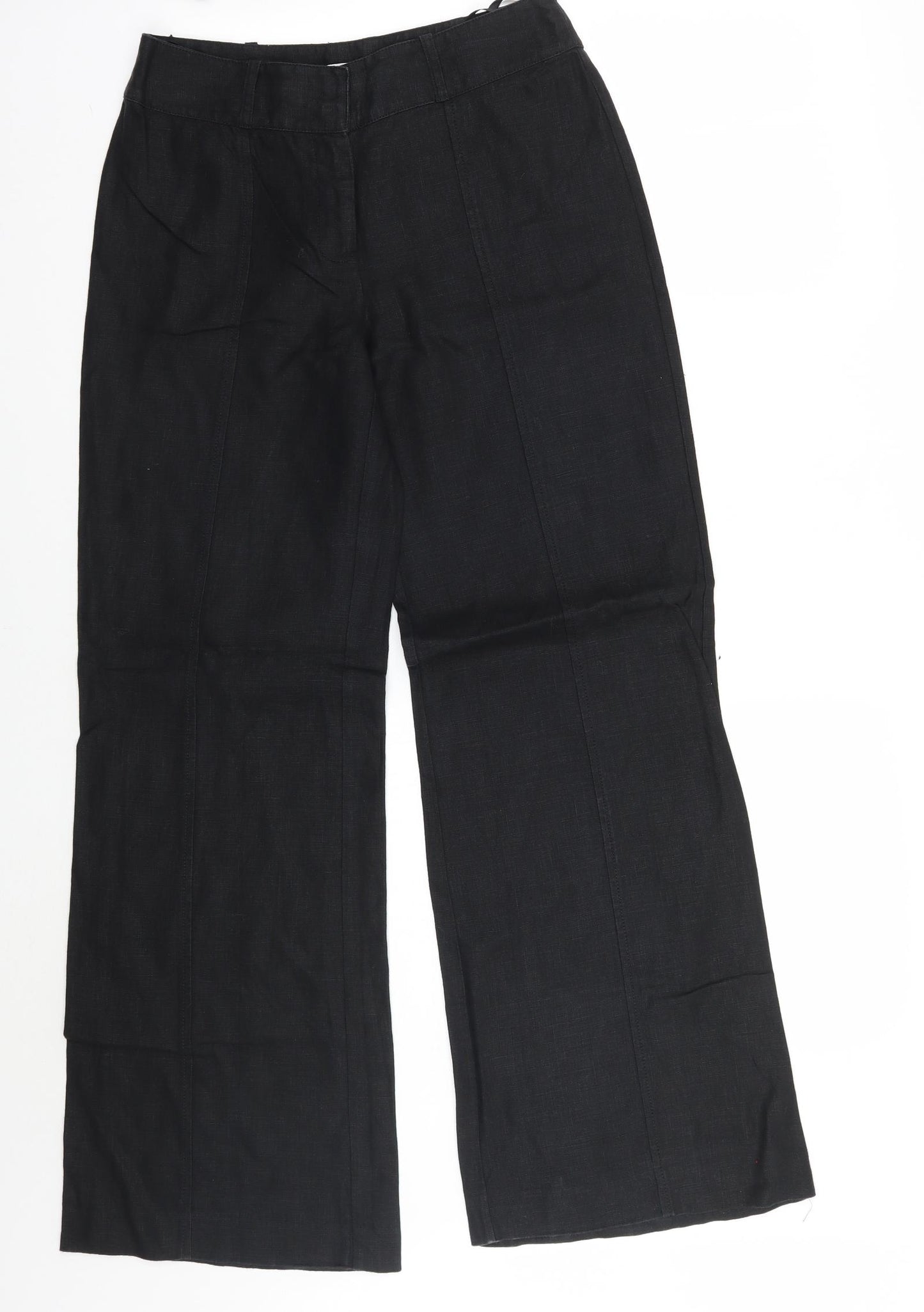 NEXT Womens Black   Trousers  Size 8 L30 in