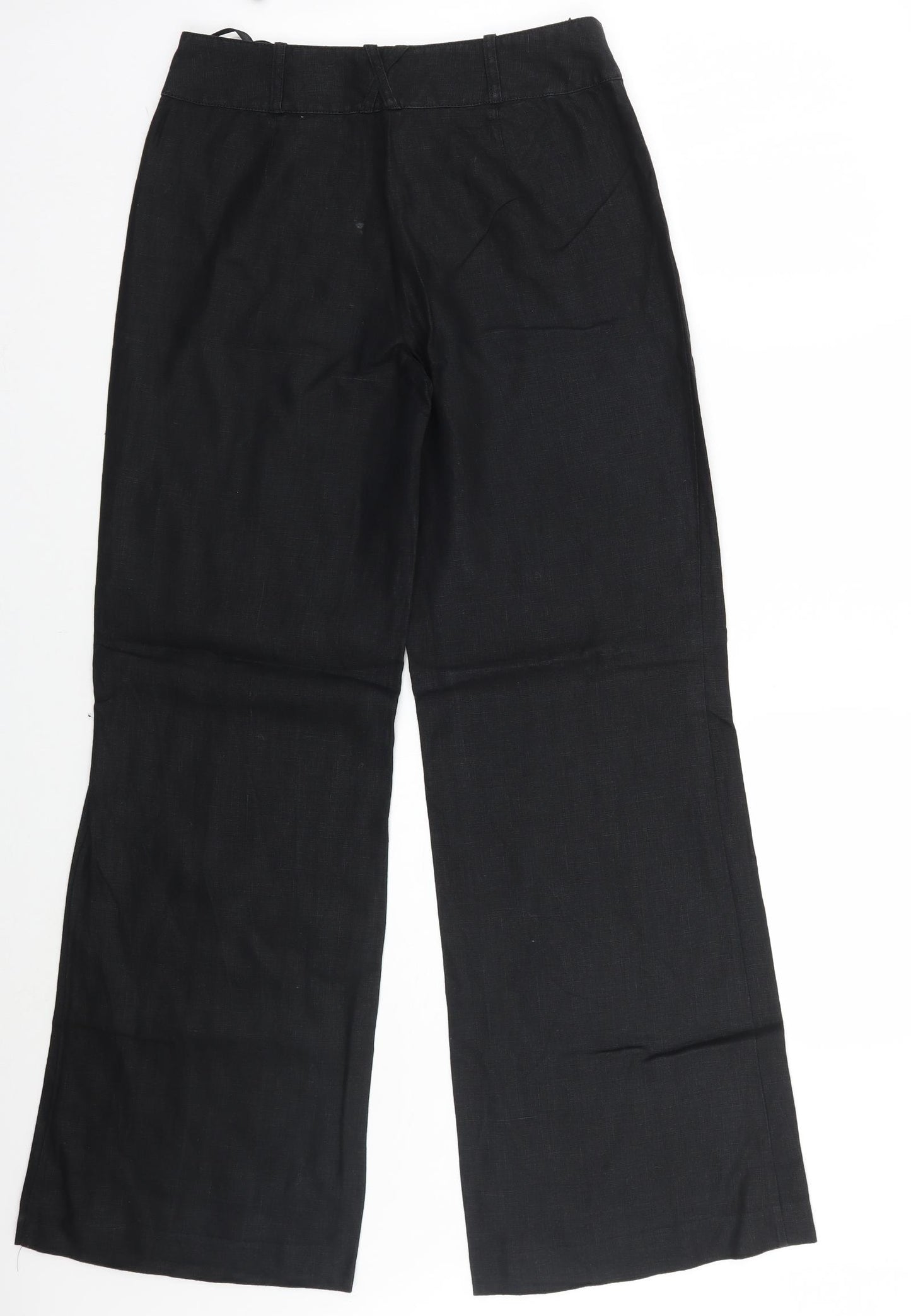 NEXT Womens Black   Trousers  Size 8 L30 in