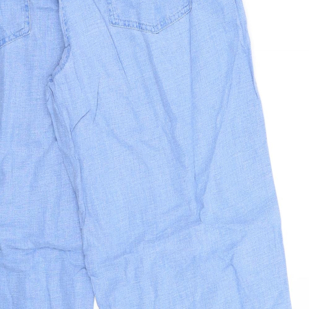 NEXT Womens Blue   Trousers  Size 16 L27 in