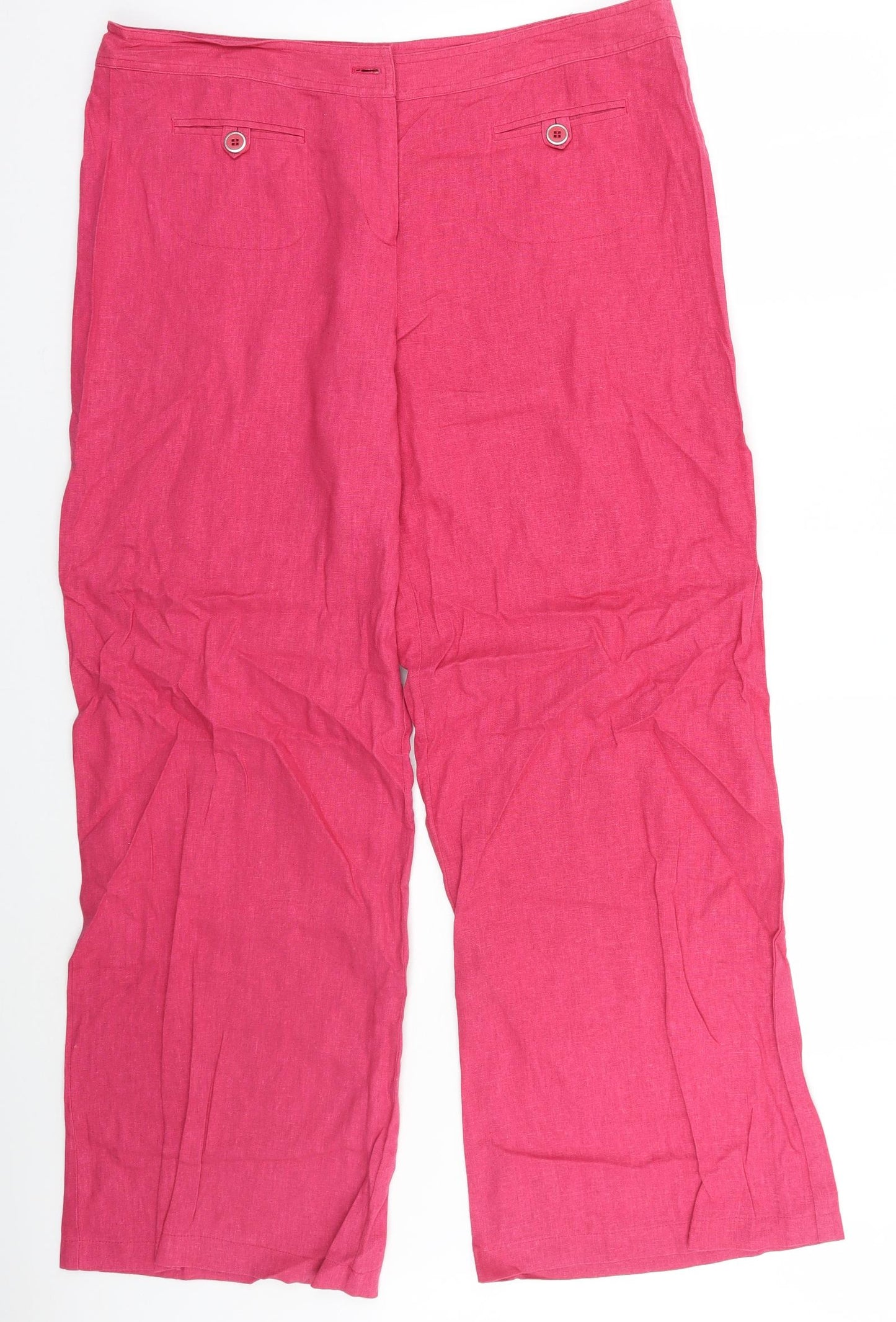 Epilogue Womens Pink   Trousers  Size 18 L31 in