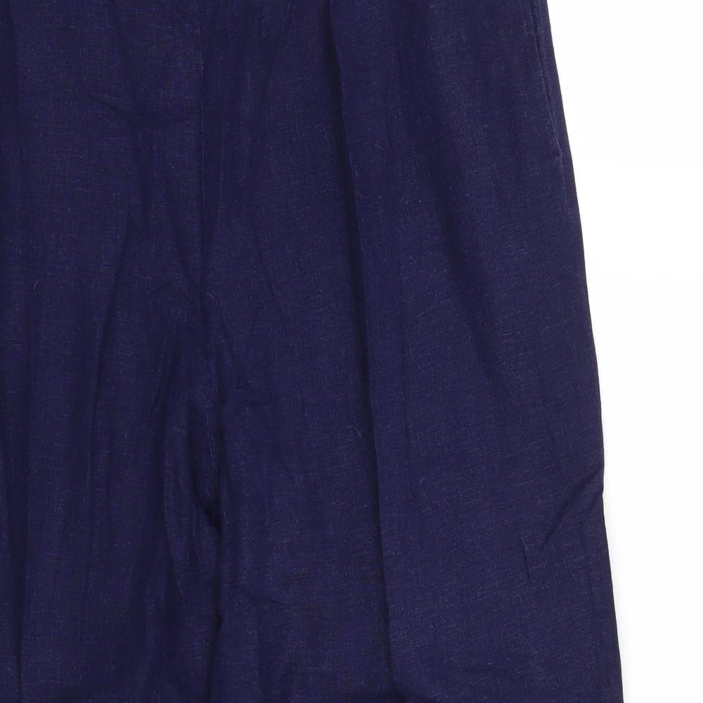 Marks and Spencer Womens Blue   Trousers  Size 16 L25 in