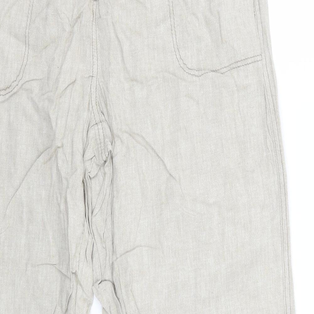 George Womens Beige   Trousers  Size 14 L30 in