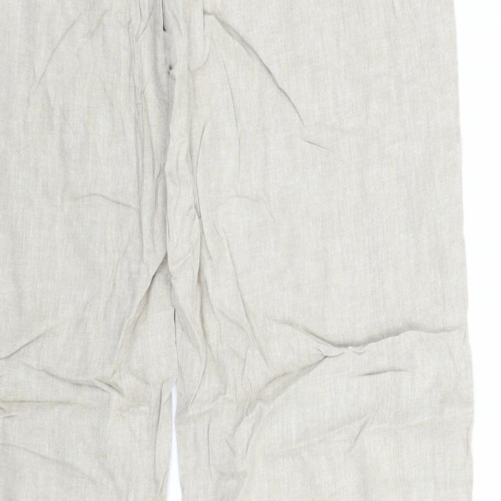 George Womens Beige   Trousers  Size 14 L30 in