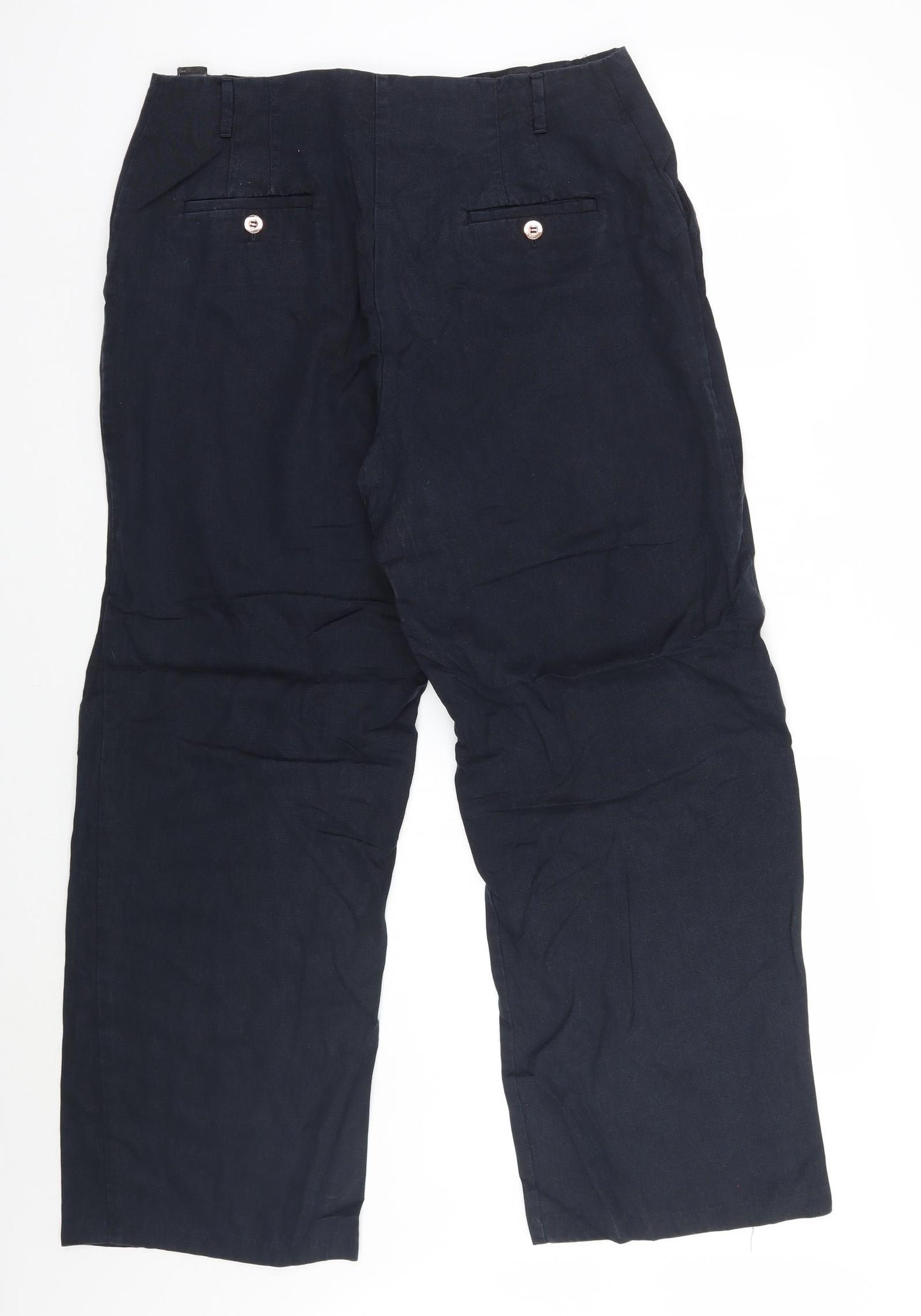 Marks and Spencer Womens Blue   Trousers  Size 16 L29 in