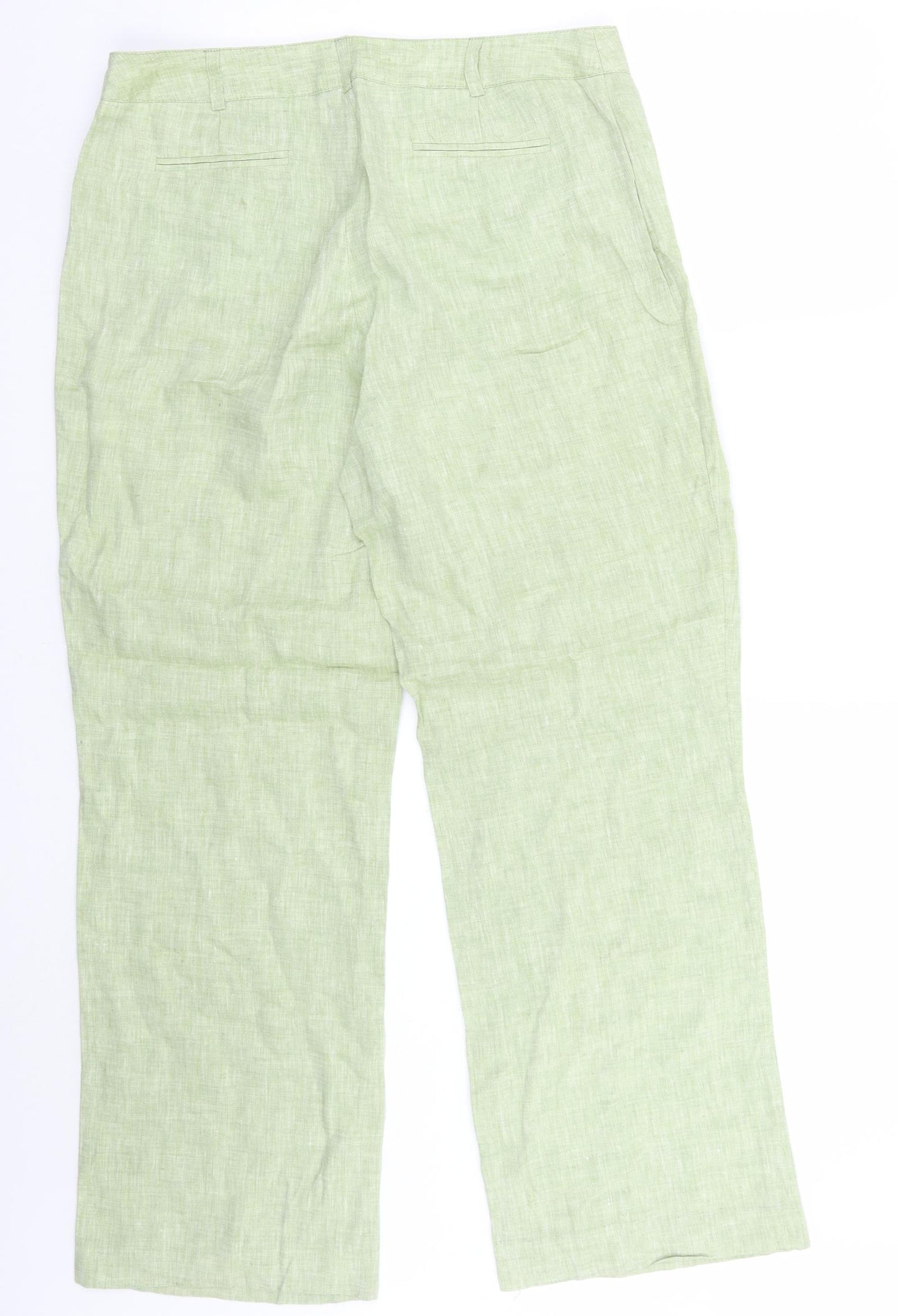 Viyella Womens Green   Trousers  Size 12 L29 in