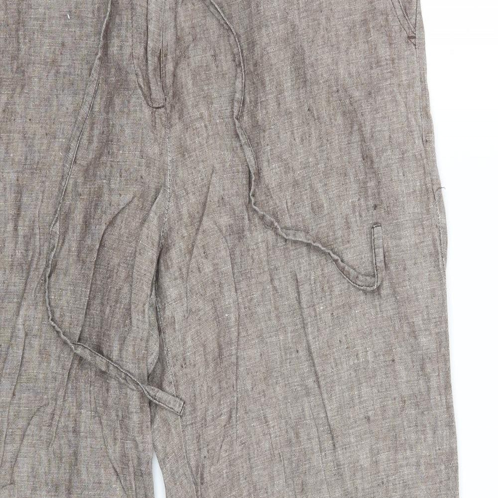 TU Womens Beige   Trousers  Size 14 L28 in