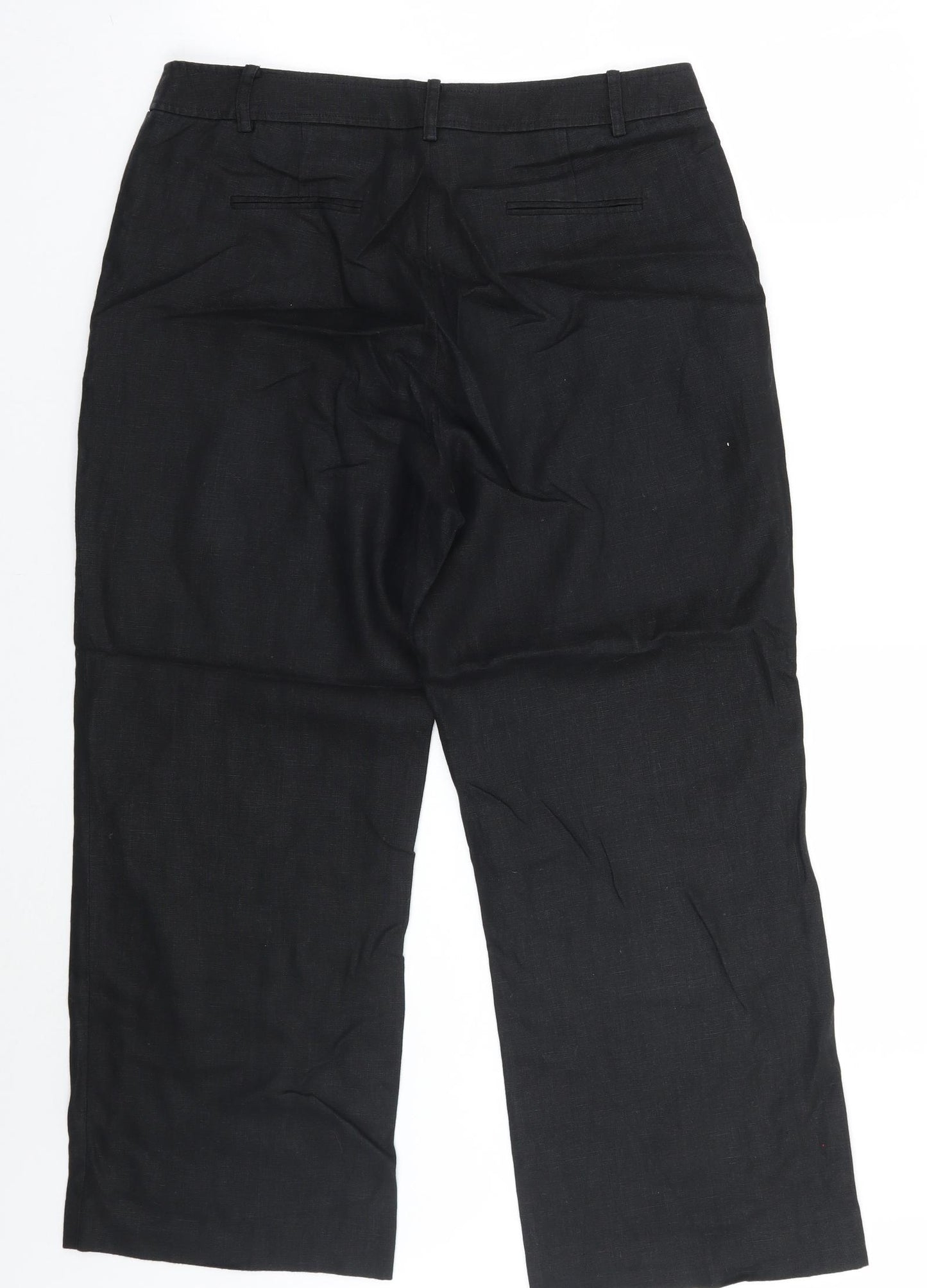 Viyella Womens Black   Trousers  Size 12 L26 in