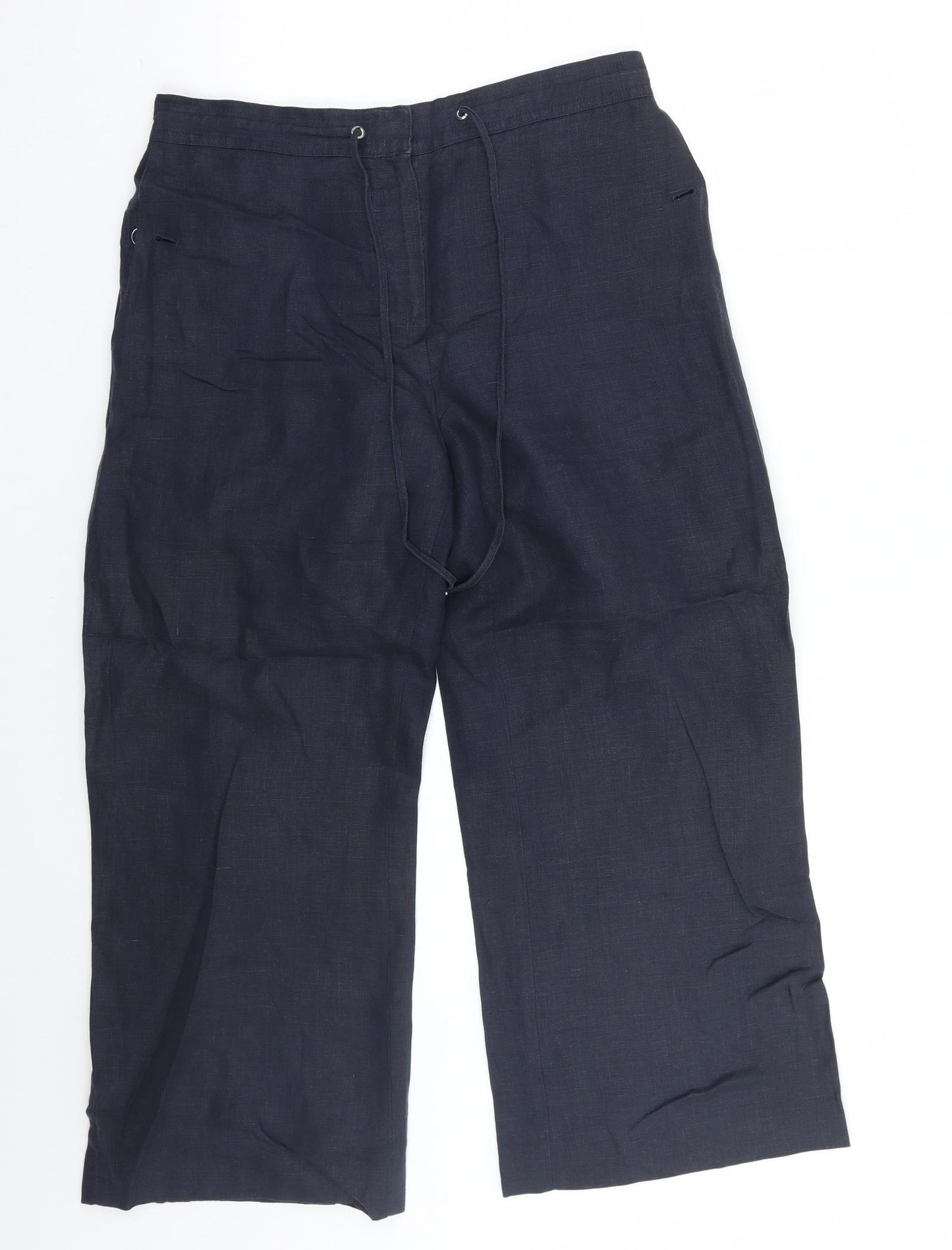 Viyella Womens Blue   Trousers  Size 12 L25 in