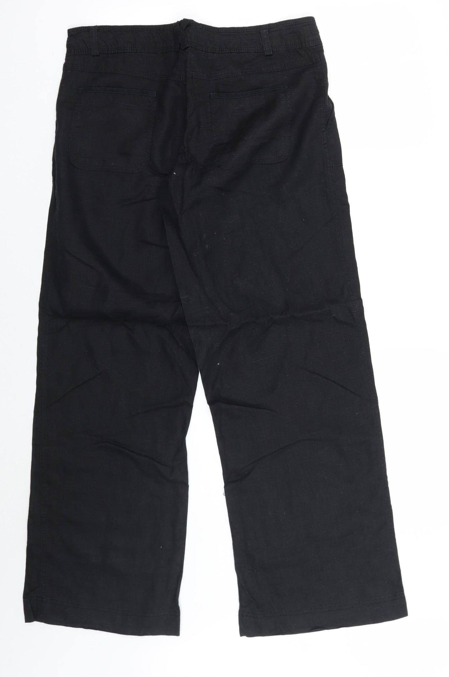 Primark Womens Black   Trousers  Size 12 L29 in