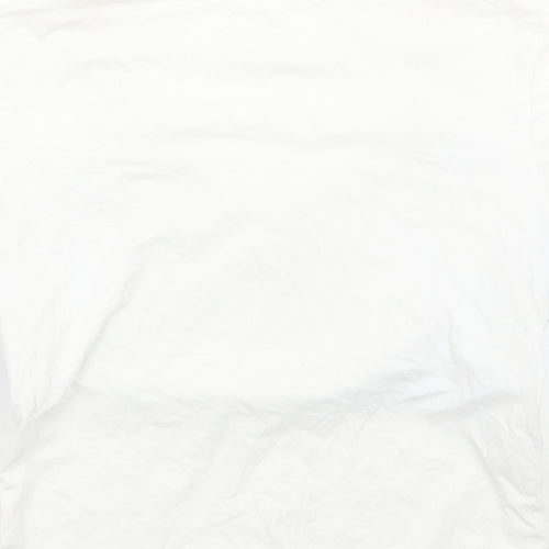Dear is only Womens White   Basic T-Shirt Size S