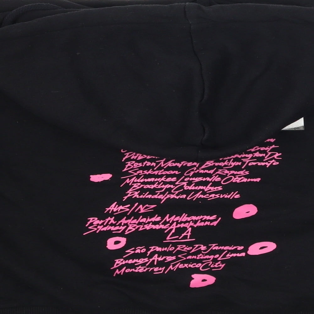 H&M Womens Black   Pullover Hoodie Size S
