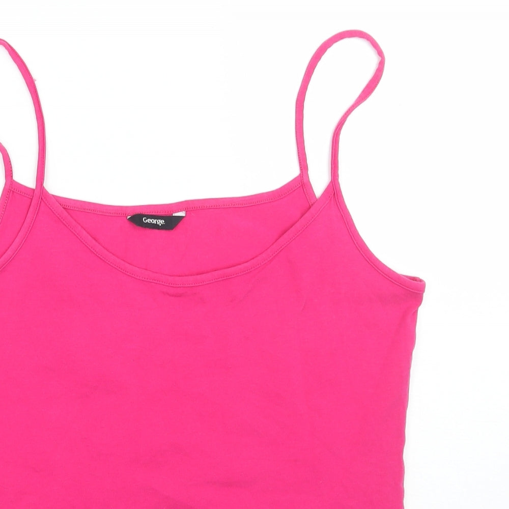 George Womens Pink   Basic Tank Size 12