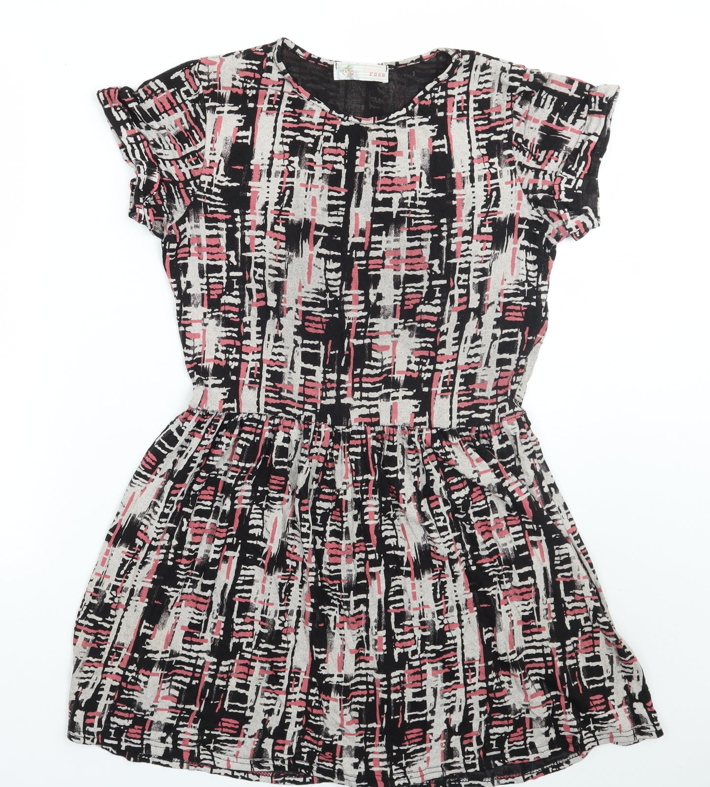 Cameo rose Womens Black Geometric  A-Line  Size 12