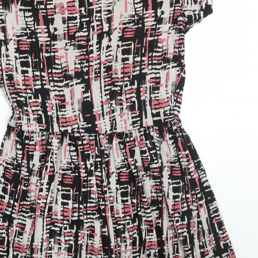 Cameo rose Womens Black Geometric  A-Line  Size 12
