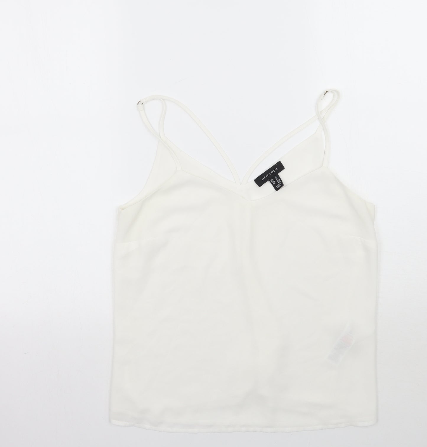 Newlook Womens White   Basic Tank Size 10