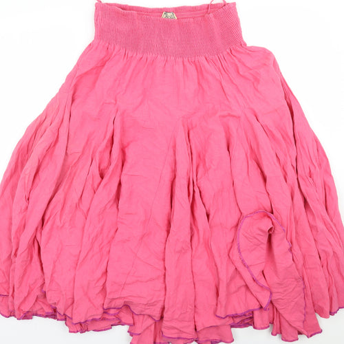 Kushi Womens Pink   A-Line Skirt Size 16
