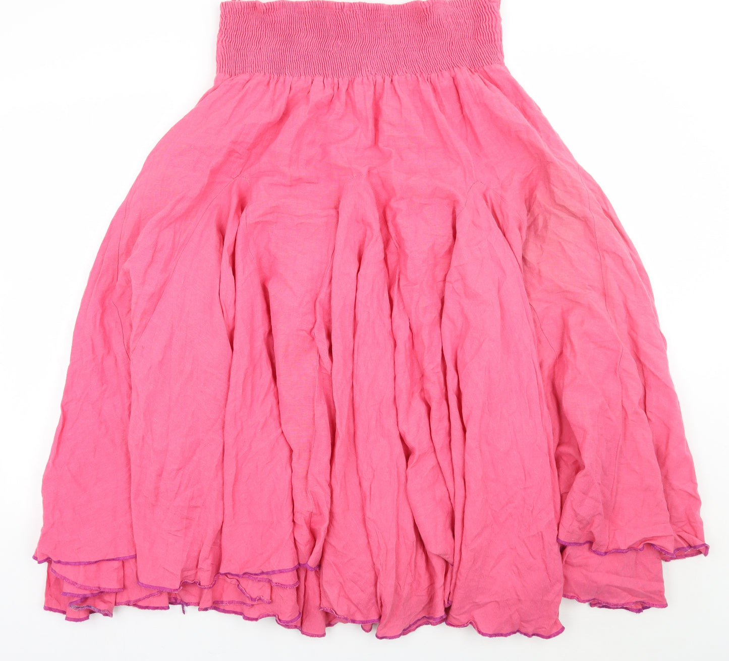 Kushi Womens Pink   A-Line Skirt Size 16