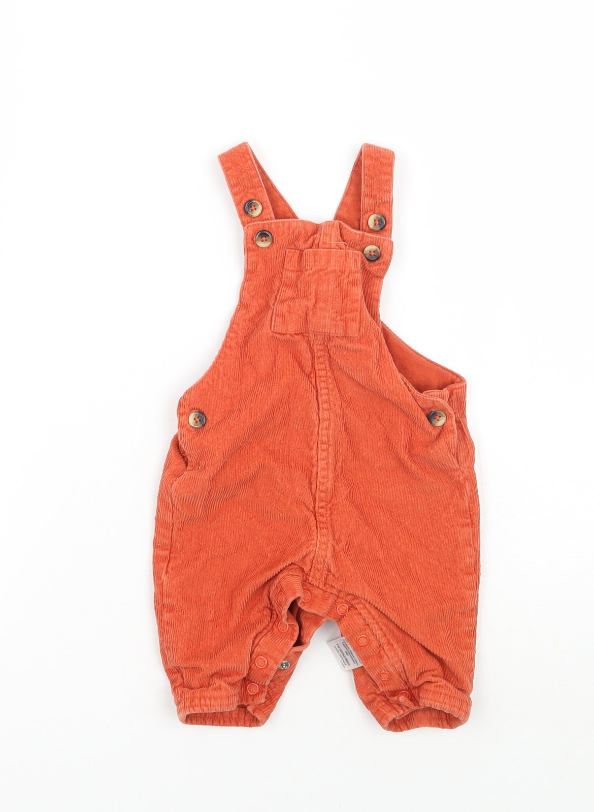 Marks and Spencer Baby Orange   Dungaree One-Piece Size 0-3 Months