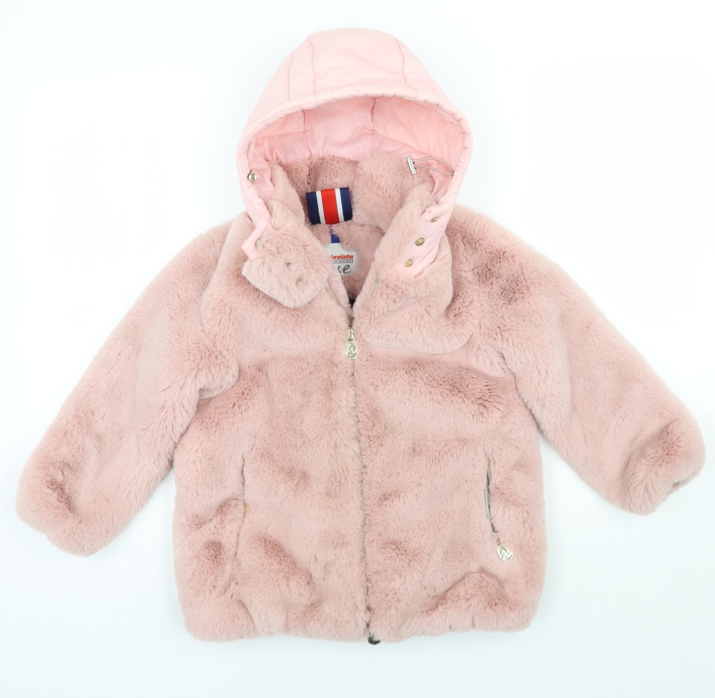 Invicta Girls Pink   Jacket Coat Size 6 Years