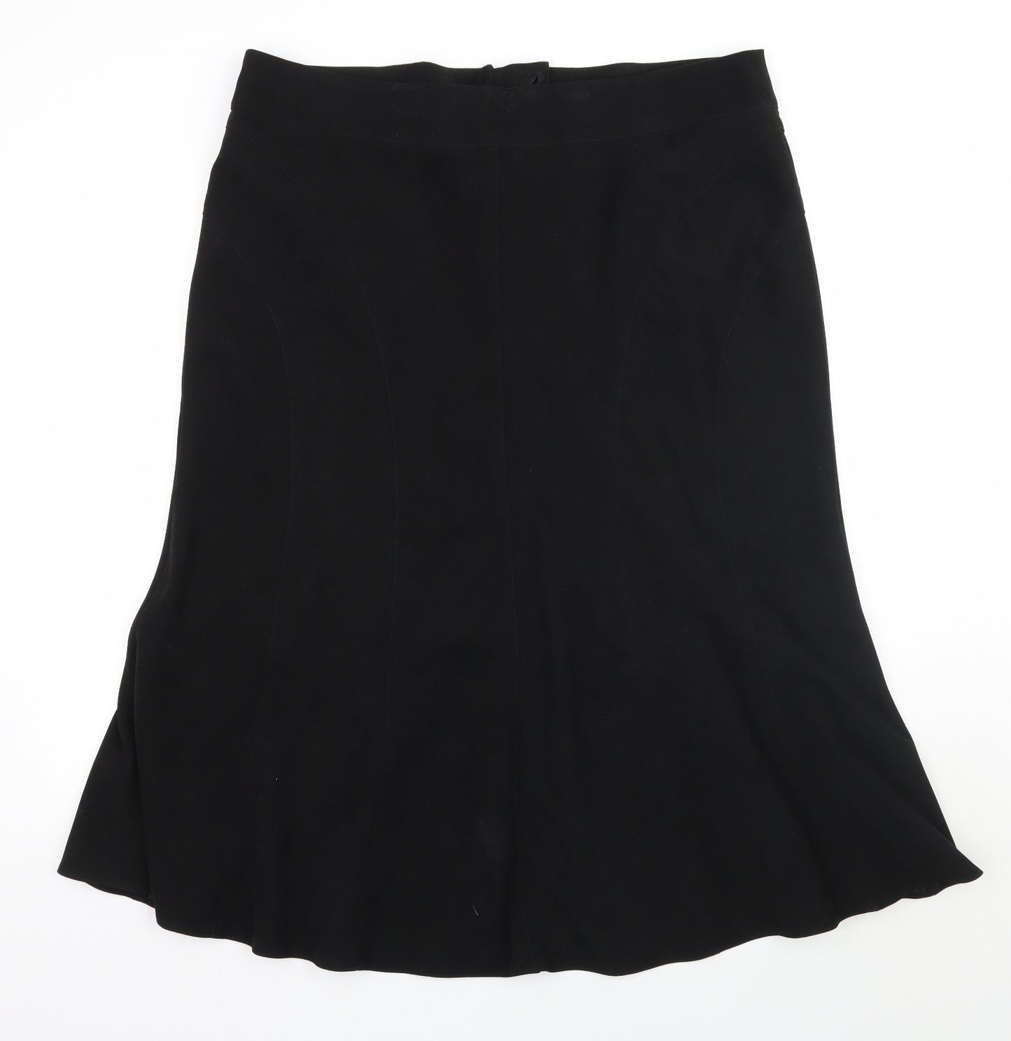 just elegance Womens Black   A-Line Skirt Size 18