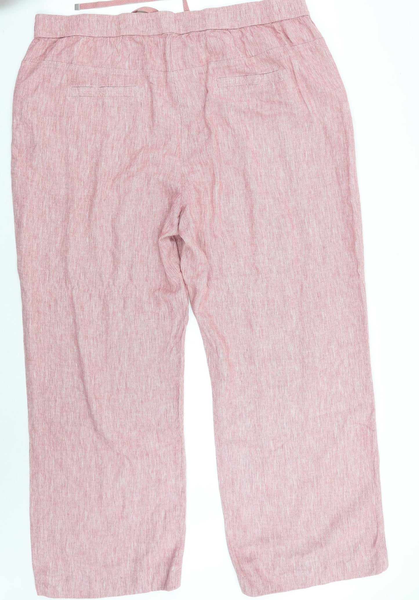 Bonmarché Womens Red   Bloomer Trousers Size 22 L28 in