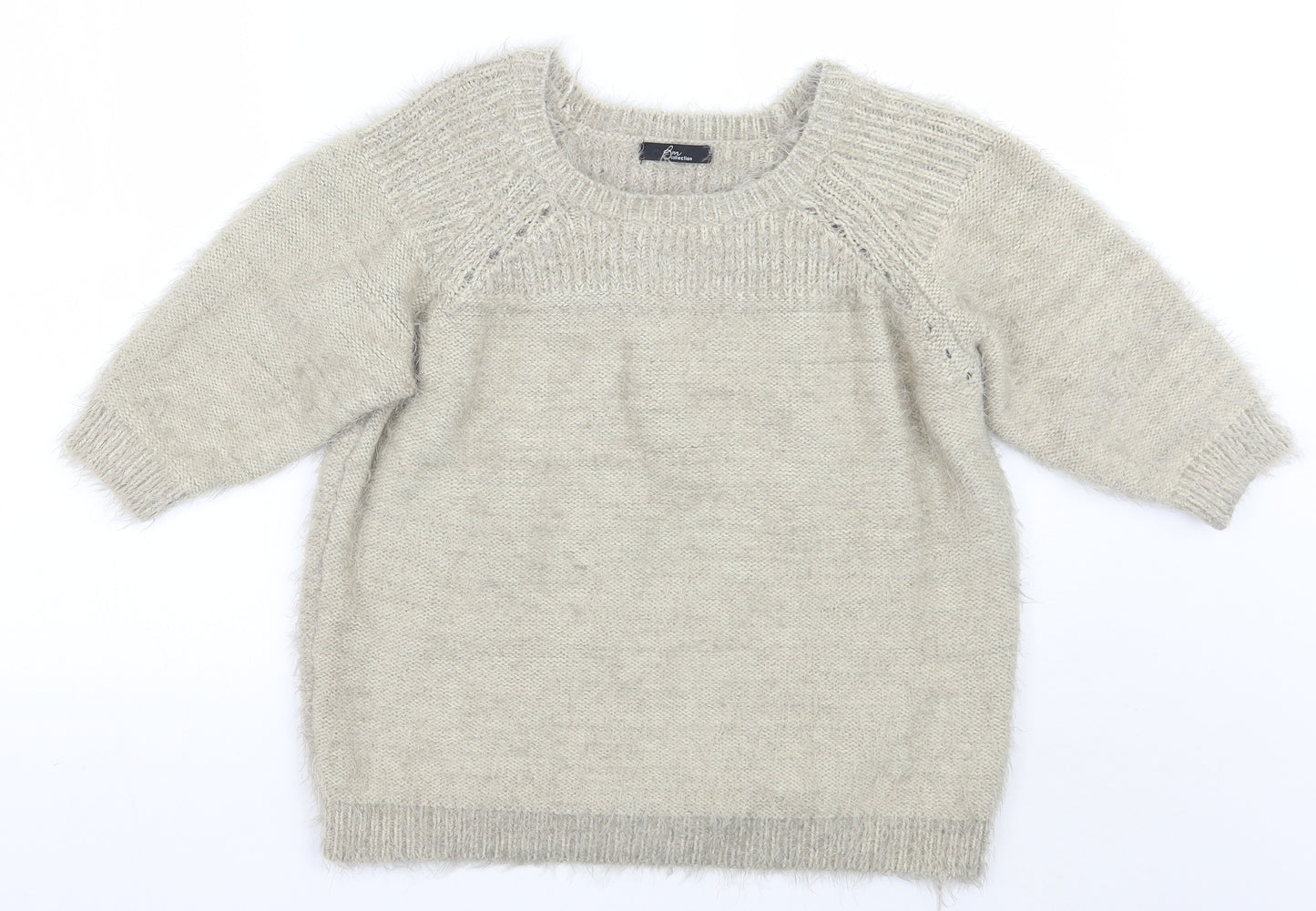 BM Womens Beige   Pullover Jumper Size L