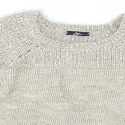 BM Womens Beige   Pullover Jumper Size L