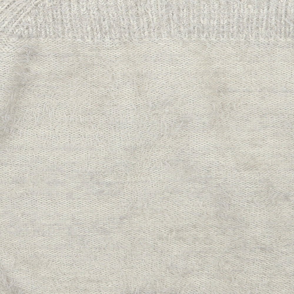 BM Womens Beige   Pullover Jumper Size L