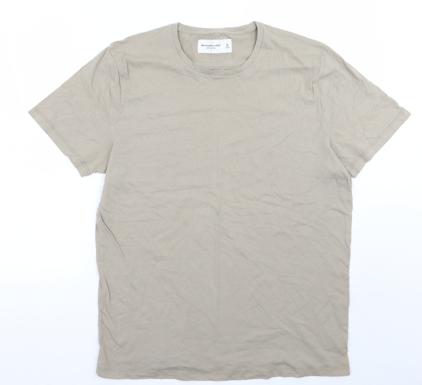 Abercrombie & Fitch Mens Brown    T-Shirt Size XL