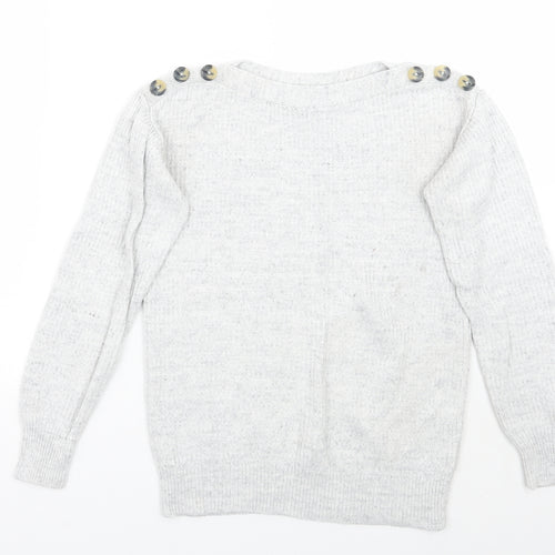 NEXT Womens Grey   Pullover Jumper Size 8