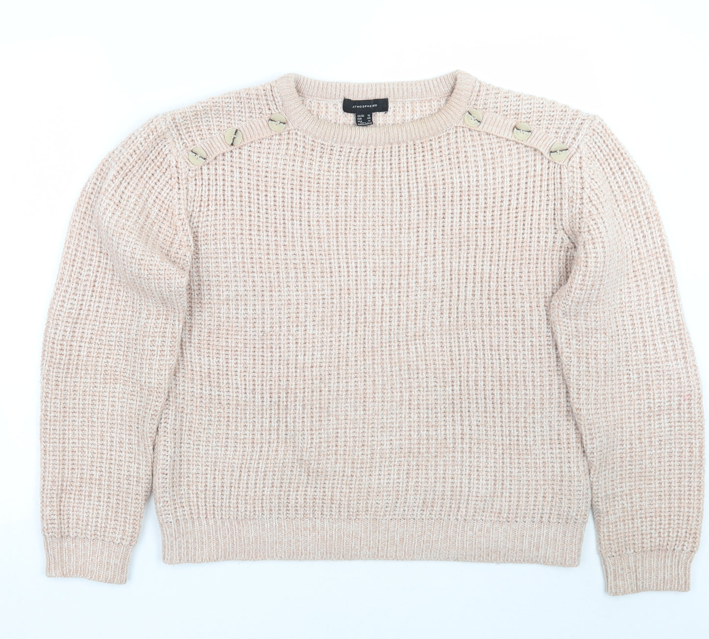 Primarl Womens Pink   Pullover Jumper Size 16