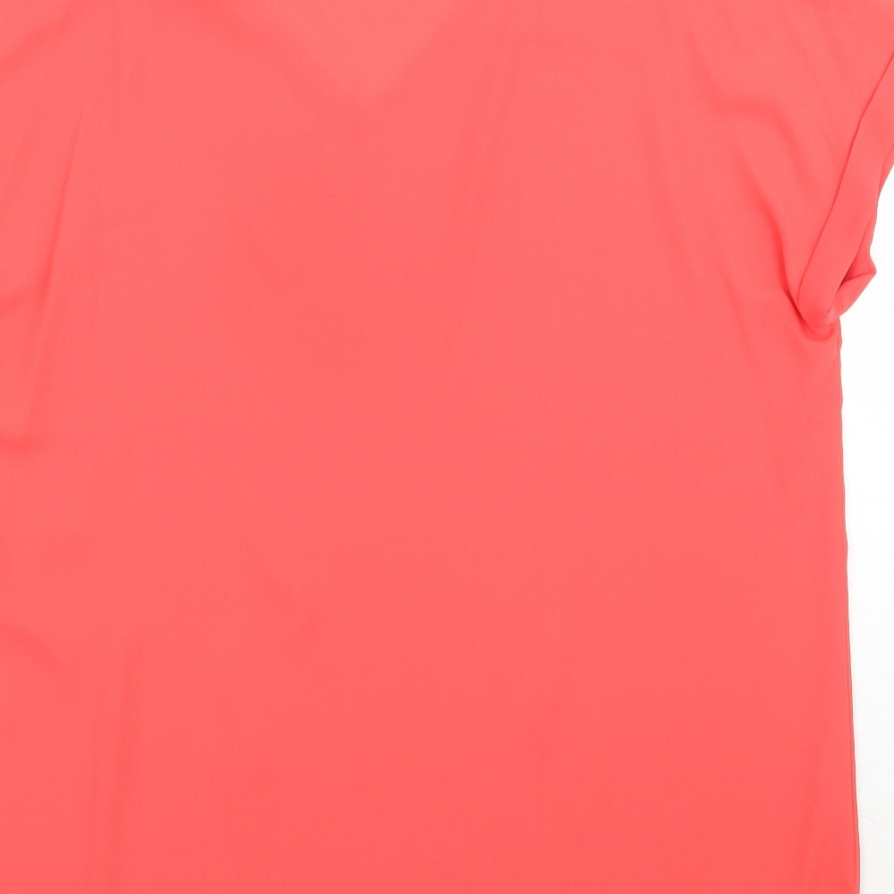 Papaya Womens Red   Basic Blouse Size 16
