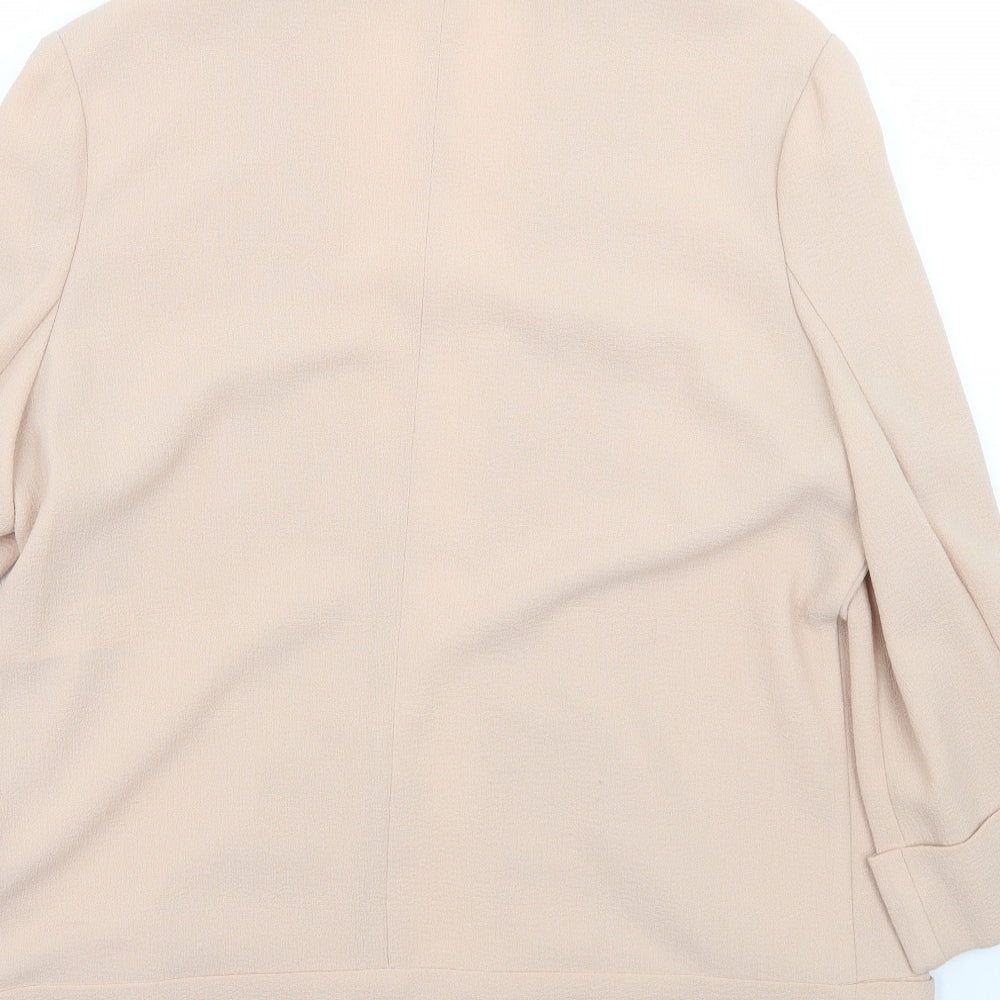 Newlook Womens Pink   Jacket Blazer Size 14